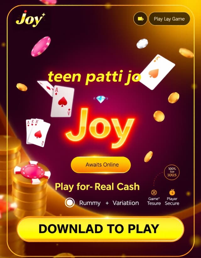Teen Patti Joy Banner